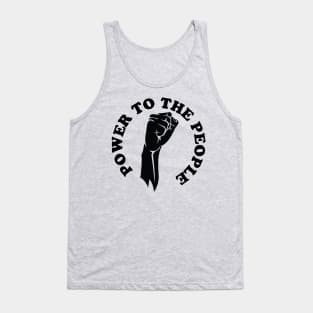 Power to the people, Black history Tank Top